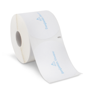 Custom 1 & 2 colour printed thermal labels that match your brand or business