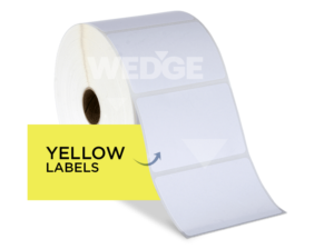 3" x 2" Child Check In Labels 1240/ Roll Yellow